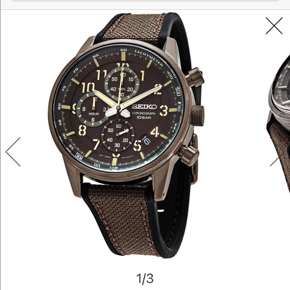 COPY - SEIKO CHRONOGRAPH 45.2mm MEN’S WATCH